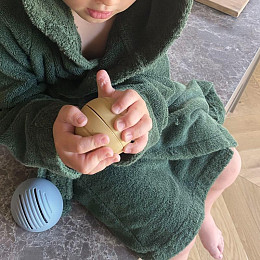 Набор развивающих мячей силиконовых nuuroo "Neo", 4 шт, мульти микс